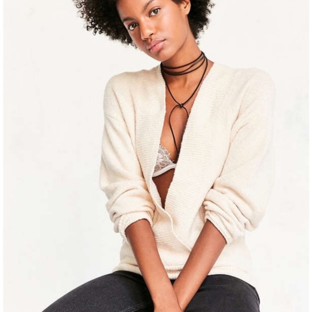Urban Outfitters Silence Noise open front sweater